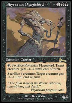 Phyrexian Plaguelord (Urza's Legacy) Light Play