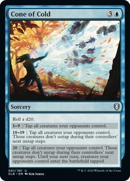 Cone of Cold (Commander Legends: Battle for Baldur's Gate) Light Play
