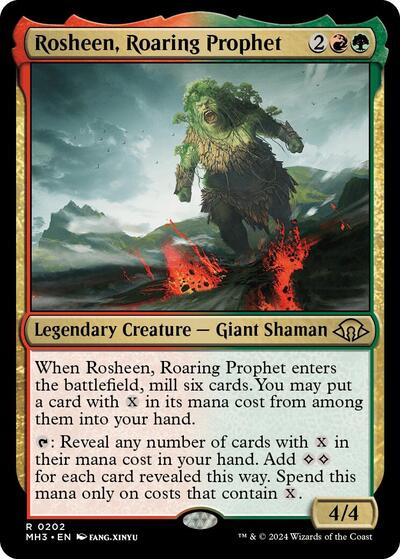Rosheen, Roaring Prophet (Modern Horizons 3) Light Play Foil