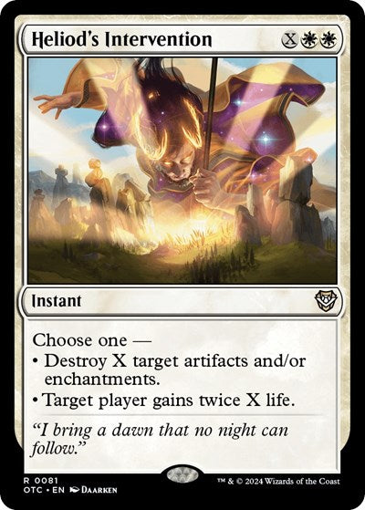 Heliod's Intervention (Commander: Outlaws of Thunder Junction) Light Play