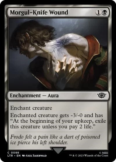 Morgul-Knife Wound (Universes Beyond: The Lord of the Rings: Tales of Middle-earth) Near Mint Foil