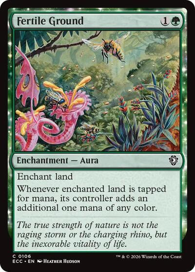 Fertile Ground (Commander: Lorwyn Eclipsed) Near Mint