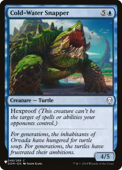 Cold-Water Snapper (The List) Near Mint