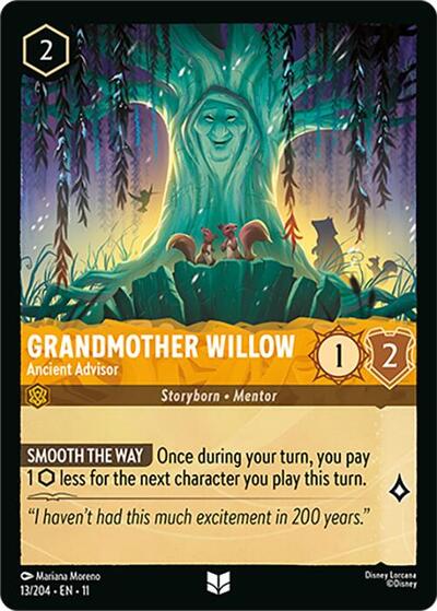Grandmother Willow - Ancient Advisor (Winterspell) Near Mint