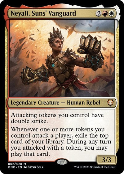 Neyali, Suns' Vanguard (Commander: Phyrexia: All Will Be One) Near Mint