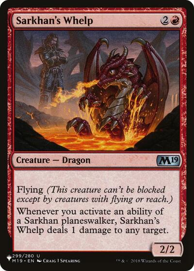Sarkhan's Whelp (The List) Near Mint