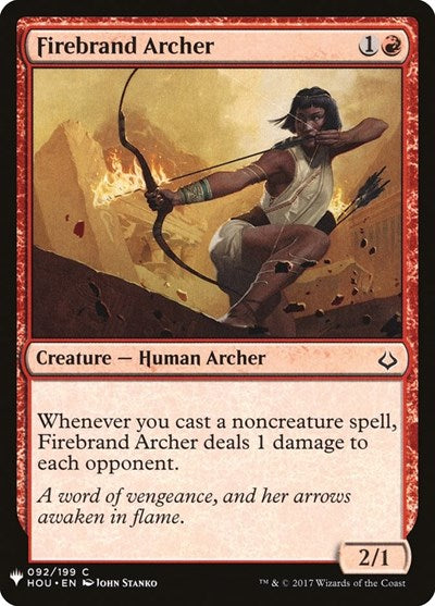 Firebrand Archer (Mystery Booster) Light Play