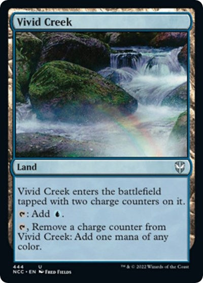 Vivid Creek (Commander: Streets of New Capenna) Light Play