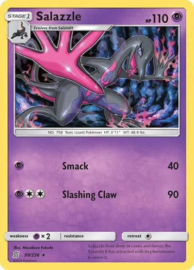 Salazzle (99) (SM - Unified Minds) Near Mint Reverse Holofoil