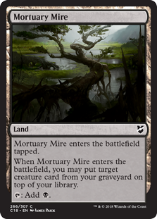 Mortuary Mire (Commander 2018) Light Play