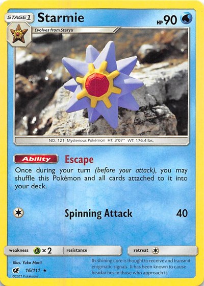 Starmie (SM - Crimson Invasion) Near Mint