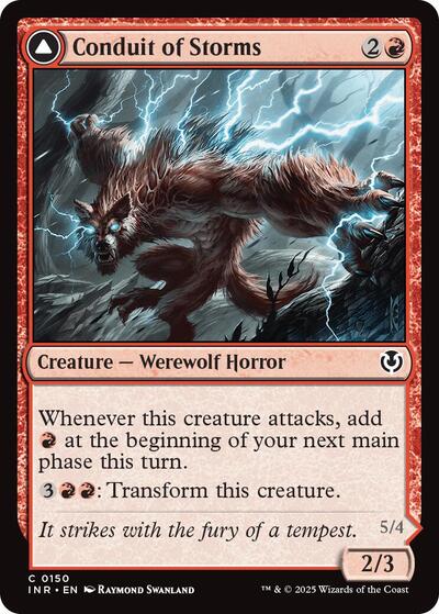 Conduit of Storms (Innistrad Remastered) Light Play Foil