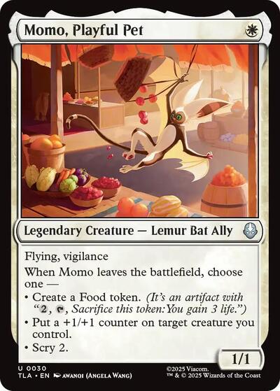 Momo, Playful Pet (Avatar: The Last Airbender) Near Mint