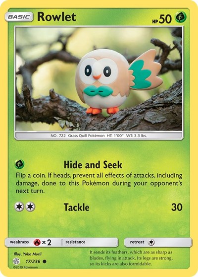 Rowlet - 17 (SM - Cosmic Eclipse)