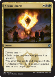 Abzan Charm (Khans of Tarkir) Light Play