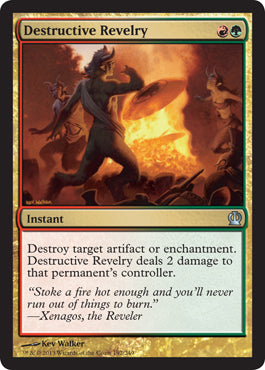 Destructive Revelry (Theros) Near Mint