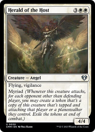 Herald of the Host (Commander Masters) Light Play