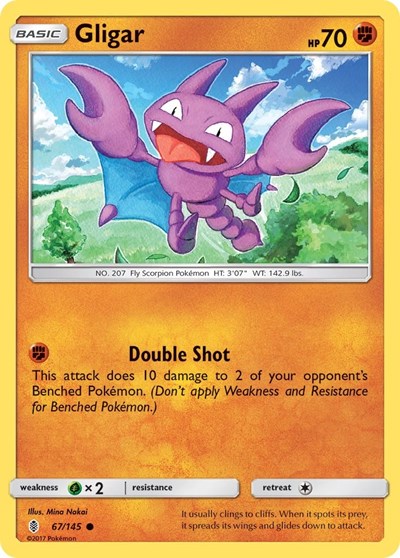 Gligar (SM - Guardians Rising) Near Mint