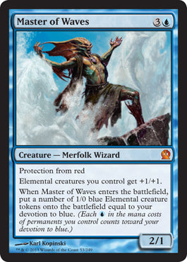Master of Waves (Theros) Light Play