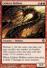 Caldera Hellion (Shards of Alara) Light Play