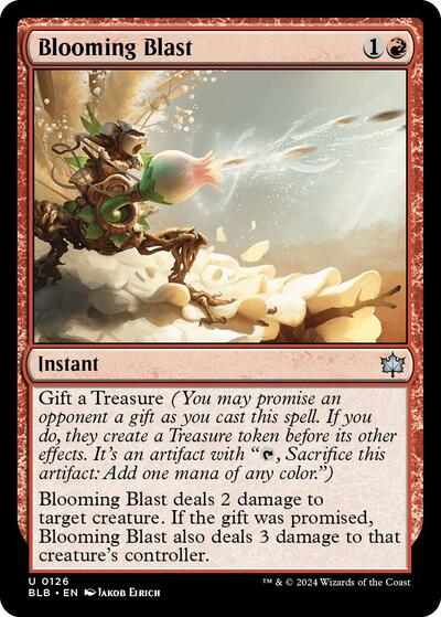Blooming Blast (Bloomburrow) Near Mint Foil