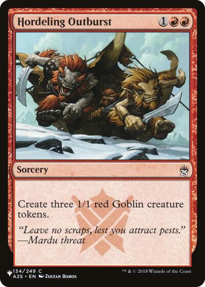 Hordeling Outburst (The List) Near Mint