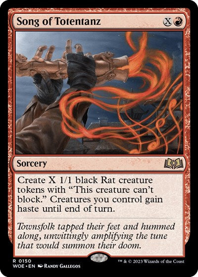 Song of Totentanz (Wilds of Eldraine) Near Mint Foil