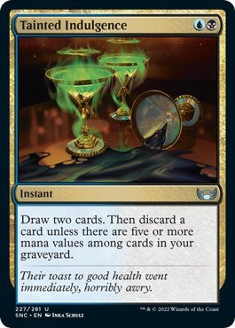 Tainted Indulgence (Streets of New Capenna) Light Play