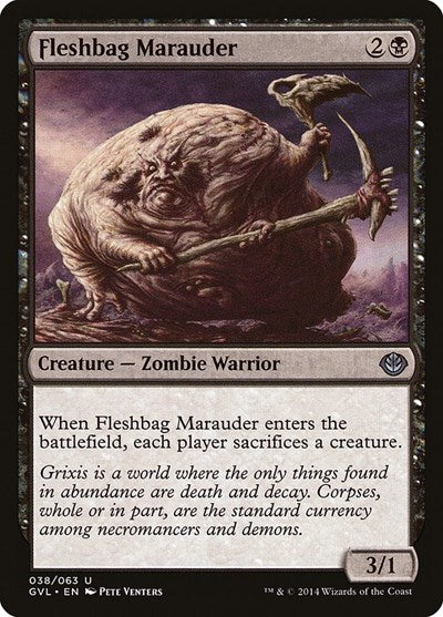 Fleshbag Marauder (Duel Decks: Anthology) Light Play