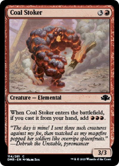 Coal Stoker (Dominaria Remastered) Light Play Foil