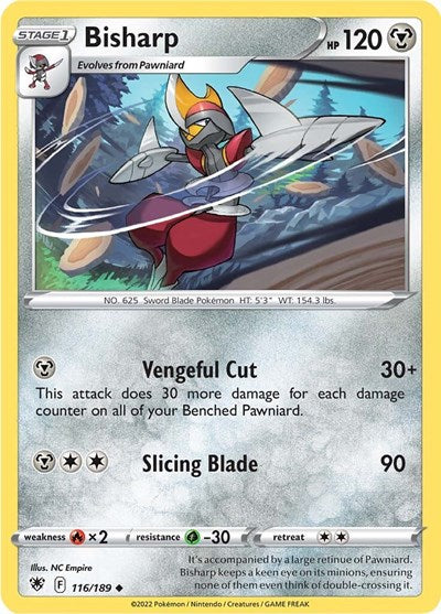 Bisharp (SWSH10: Astral Radiance) Near Mint Reverse Holofoil