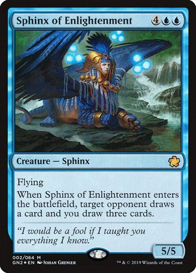 Sphinx of Enlightenment (Magic Game Night 2019) Near Mint Foil