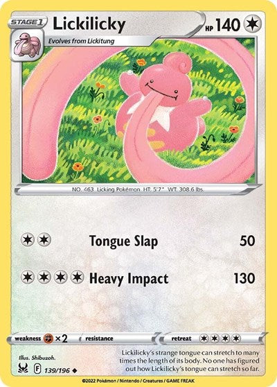 Lickilicky (SWSH11: Lost Origin) Near Mint