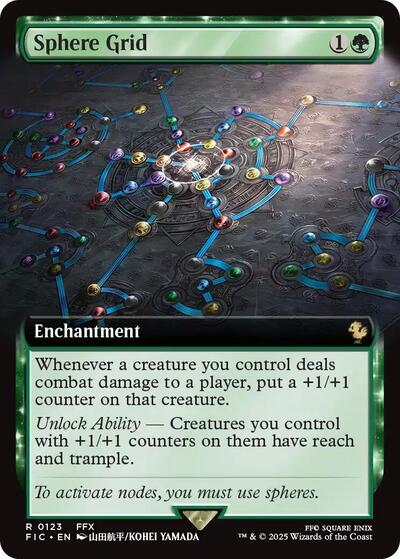 Sphere Grid (Extended Art) (Commander: FINAL FANTASY) Near Mint