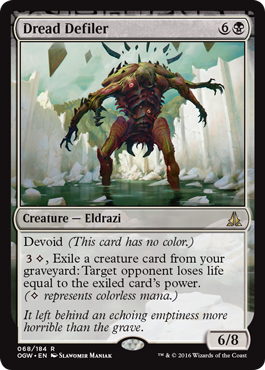 Dread Defiler (Oath of the Gatewatch) Near Mint
