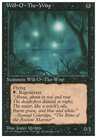 Will-O'-The-Wisp (4th Edition) Light Play