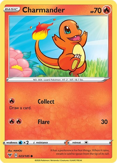 Charmander (SWSH04: Vivid Voltage) Near Mint