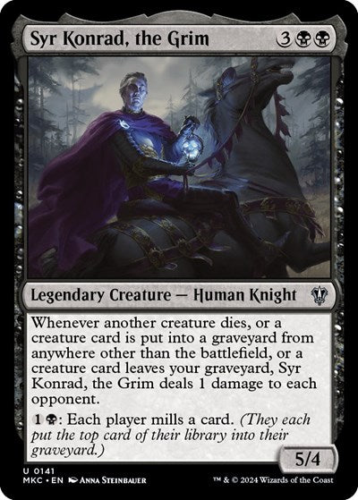 Syr Konrad, the Grim (Commander: Murders at Karlov Manor) Light Play