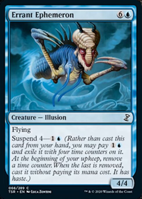 Errant Ephemeron (Time Spiral Remastered) Light Play Foil