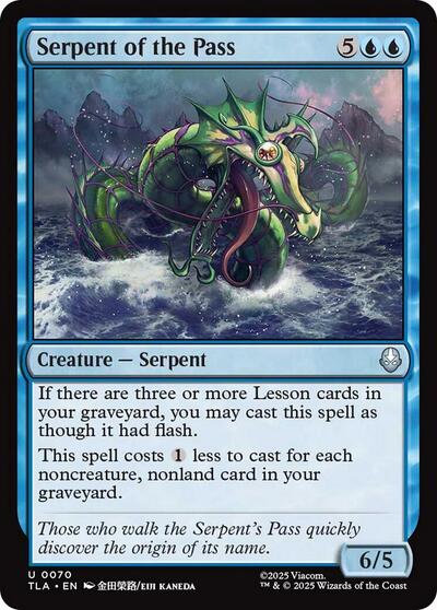 Serpent of the Pass (Avatar: The Last Airbender) Near Mint Foil