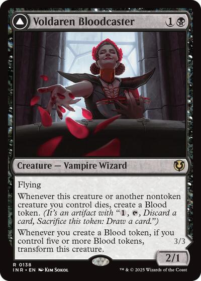 Voldaren Bloodcaster (Innistrad Remastered) Light Play Foil