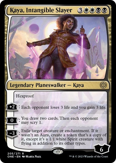 Kaya, Intangible Slayer (Phyrexia: All Will Be One) Near Mint Foil