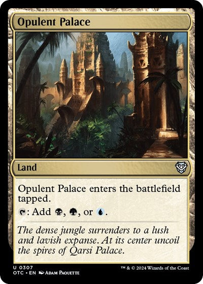 Opulent Palace (Commander: Outlaws of Thunder Junction) Near Mint