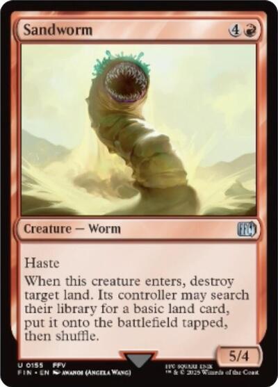 Sandworm (Universes Beyond: FINAL FANTASY) Near Mint Foil