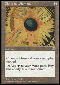 Charcoal Diamond (Mirage) Light Play