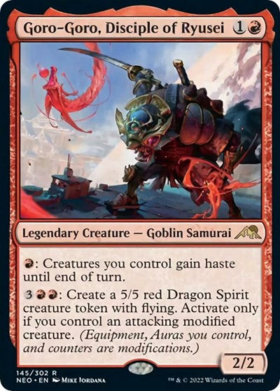 Goro-Goro, Disciple of Ryusei (Kamigawa: Neon Dynasty) Near Mint