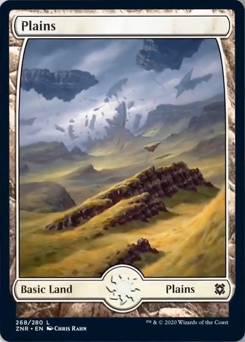 Plains (268) (Zendikar Rising) Near Mint