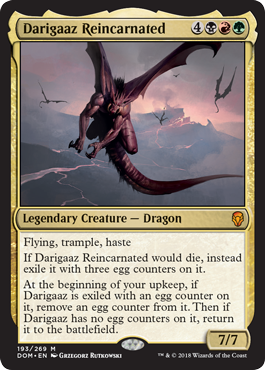 Darigaaz Reincarnated (Dominaria) Light Play