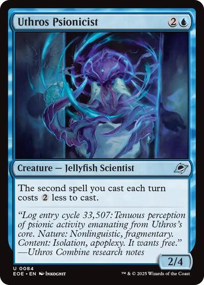 Uthros Psionicist (Edge of Eternities) Near Mint Foil