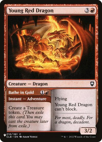 Young Red Dragon (The List) Near Mint